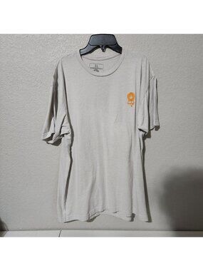 Zero Foxtrot "Shoot To Kill" Graphic Tee XL Light Gray Cotton